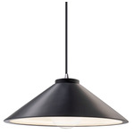 Flare Radiance Pendant - Polished Chrome / Carbon