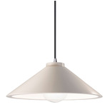 Flare Radiance Pendant - Polished Chrome / Matte White