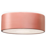 Radiance Round Ceiling Light Fixture - Gloss Blush / White