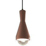 Erlen Pendant - Dark Bronze / Canyon Clay