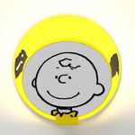 Peanuts Gravy Wall Sconce - Matte Bright Yellow / Charlie Brown Gravy