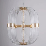 Coup de Foudre Chandelier - Gold Plated / Clear