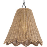 Summer Outdoor Pendant - Black / Natural