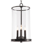 Southern Living Adria Pendant - Oil Rubbed Bronze / Clear
