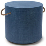 Aegean Round Side Table - Indigo