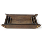 Derby Serving Tray Set - Brown