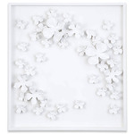 Dogwood Wall Art - White