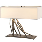 Brindille Table Lamp - Dark Smoke / Natural Anna