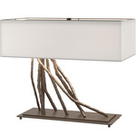 Brindille Table Lamp - Dark Smoke / Flax