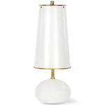 Hattie Table Lamp - White / White