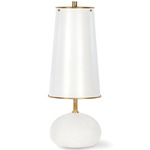 Hattie Table Lamp - White / White