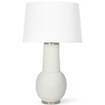 Lizza Table Lamp - White / White