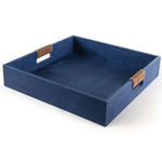 Logia Square Serving Tray - Indigo