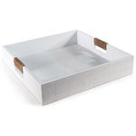 Logia Square Serving Tray - White