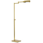 Noble Floor Lamp - Natural Brass