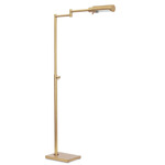 Noble Floor Lamp - Natural Brass