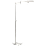 Noble Floor Lamp - Polished Nickel