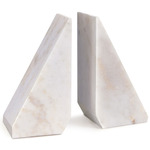 Othello Bookends - White Marble