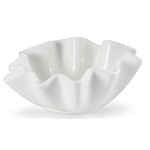 Ruffle Bowl - Ivory