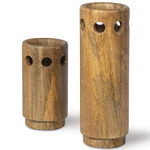 Savior Vase Set - Natural Wood
