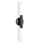 Wick Dual Wall Sconce - Oil Rubbed Bronze / Frosted