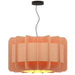 Clarissa Pendant - Black / Rose / Ash