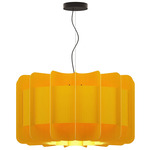 Clarissa Pendant - Black / Yellow / Ash