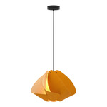 Matilda Pendant - Black / Ocher/ Ash