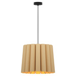 Renata Medium Pendant - Black / Ash / Ash