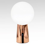 Olimpia Rechargeable Table Lamp - Copper / White