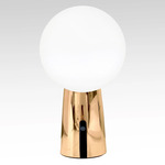 Olimpia Rechargeable Table Lamp - Gold / White