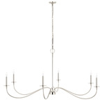 Arrington Chandelier - Polished Nickel