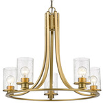 Beckett Chandelier - Olde Brass / Clear Seedy