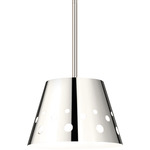 Katie Pendant - Polished Nickel