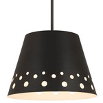 Katie Pendant - Matte Black