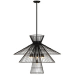 Alito Chandelier - Matte Black