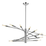 Ascension Linear Chandelier - Chrome