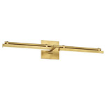 Kal Bathroom Vanity Light - Natural Brass