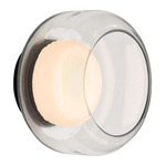 Trufa Wall Sconce - Black / Clear