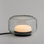 Trufa Table Lamp - Black / Clear
