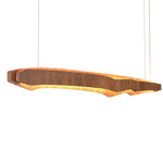 Horizon Linear Pendant - Imbuia