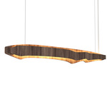 Horizon Linear Pendant - American Walnut