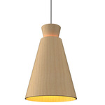 Conical Topper Narrow Pendant - Maple