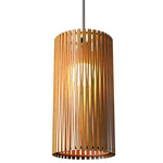 Living Hinges Narrow Pendant - Louro Freijo