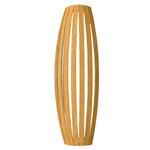 Barril Long Wall Sconce - Cathedral Freijo / White Acrylic