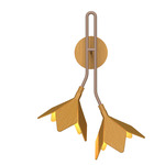 Sakura Wall Sconce - Bronze / Cathedral Freijo