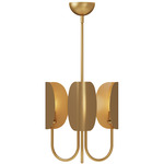 Seno Chandelier - Aged Gold