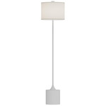 Issa Floor Lamp - White / Ivory