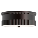 Rue Ceiling Light - Warm Bronze / Glossy Opal