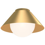 Remy Ceiling Light - Brushed Gold / Opal
